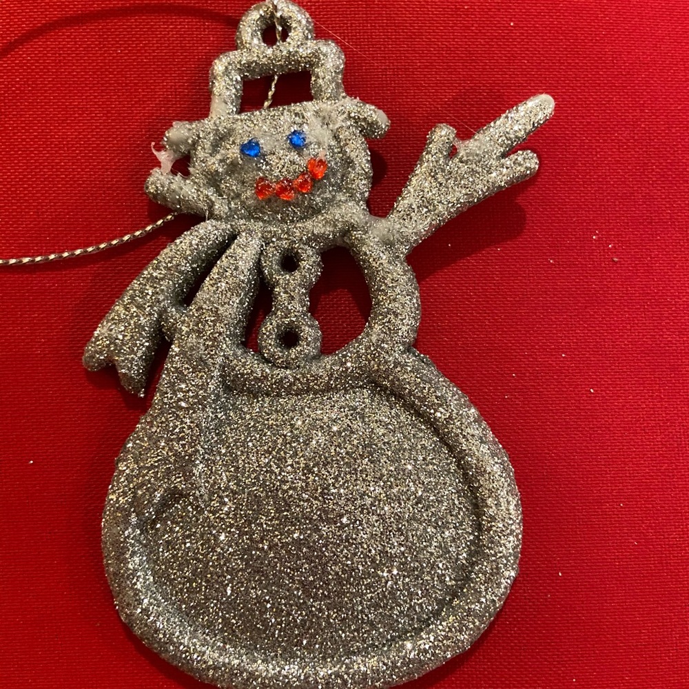 SOLD!!!!!!!!!!!!!!!!New Snowman Christmas Ornament